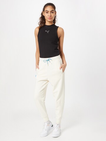 PUMA Tapered Workout Pants 'Infuse' in White