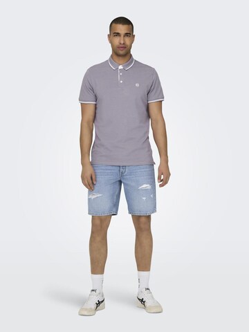 Only & Sons Bluser & t-shirts 'Fletcher' i lilla