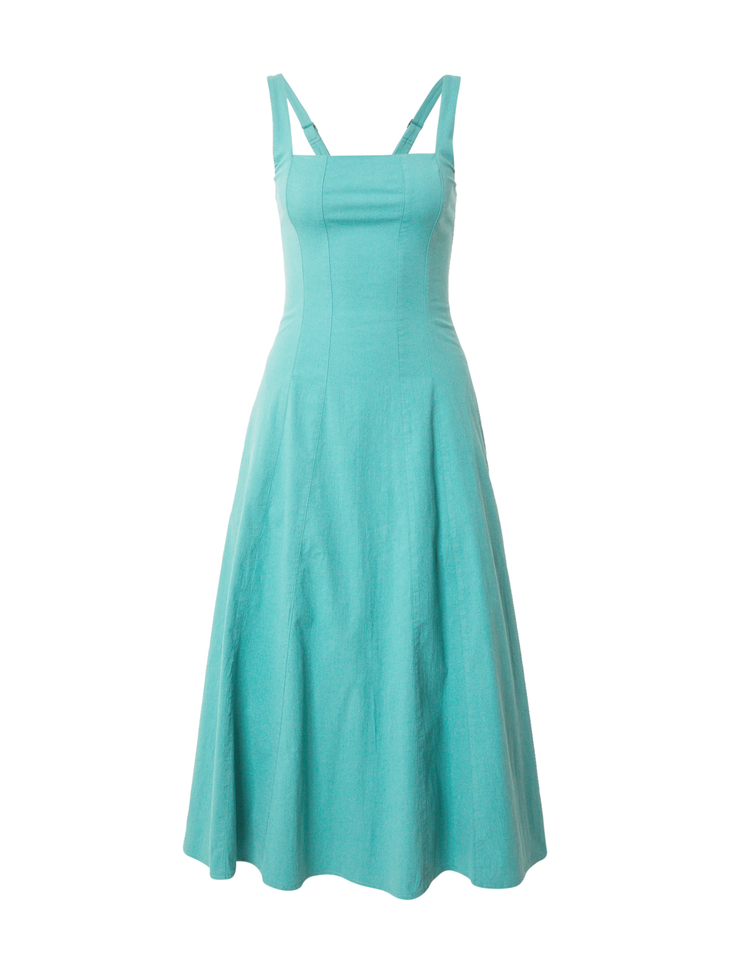 Abercrombie & Fitch Šaty 'MILA' – zelená: přední strana