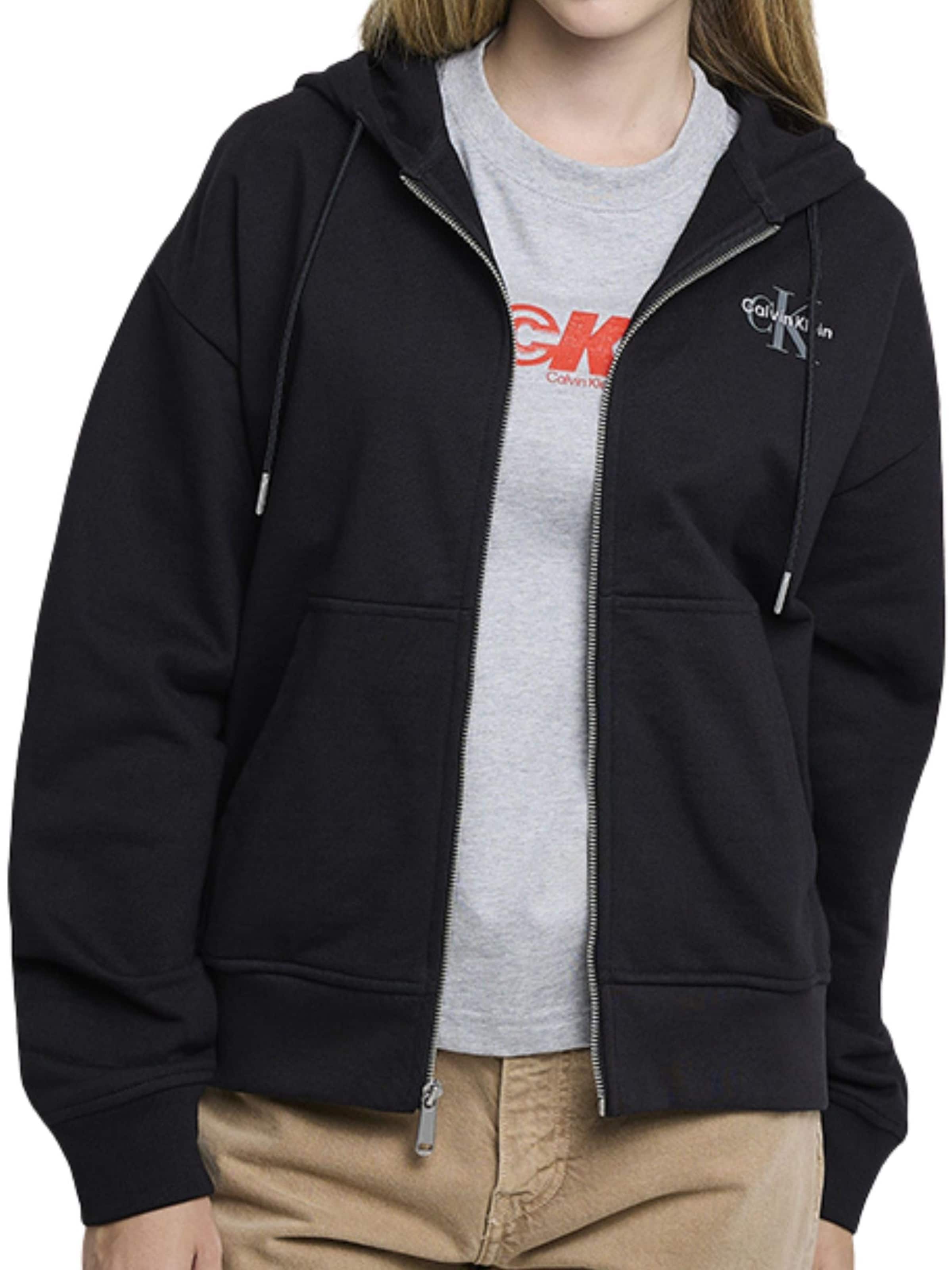 Felpa 'LV047B270G - FELPA' di Calvin Klein in nero