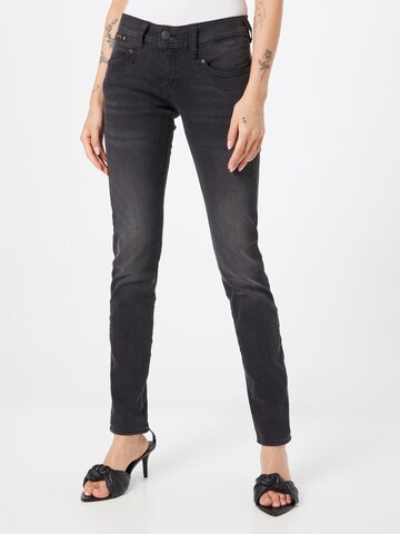 Herrlicher Skinny Jeans 'Piper' in Grijs: voorkant