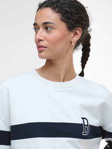 Barbour Sweatshirt 'Faye' in White