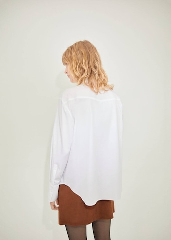 MANGO Blouse 'Francis' in Wit