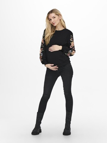Only Maternity Sweatshirt in Zwart