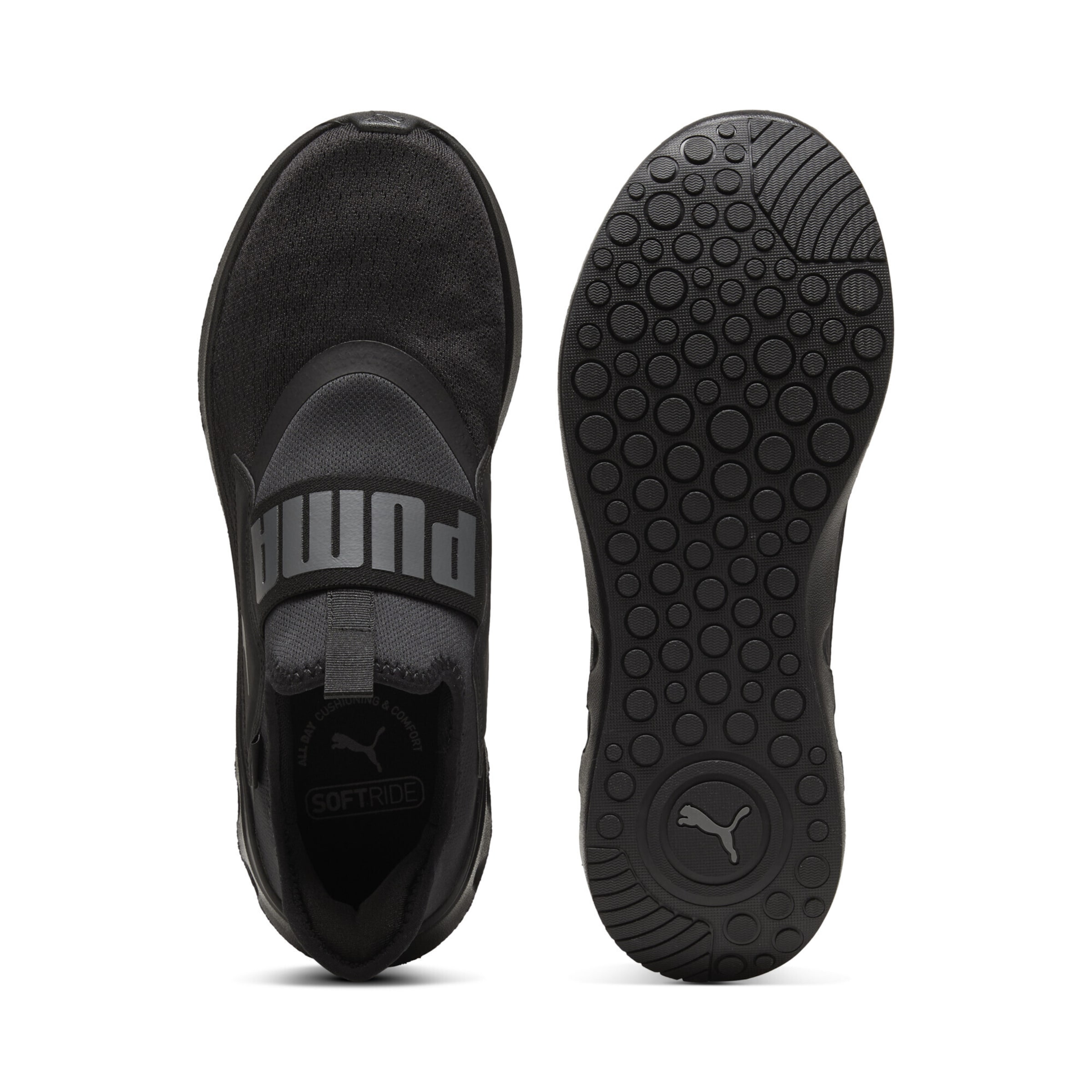 PUMA Slip On 'Softride Carson Sliptech II' in Schwarz