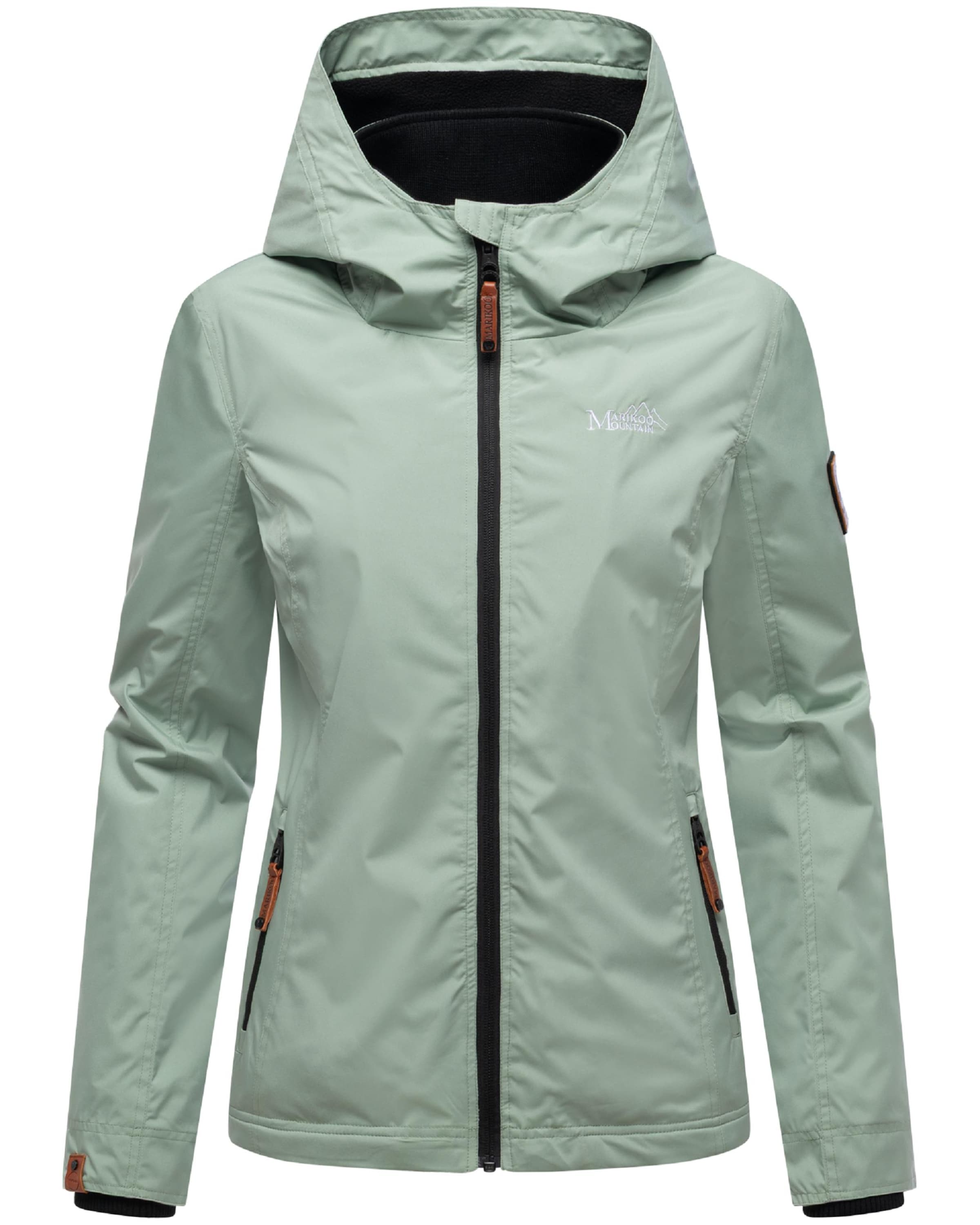 Geacă funcțională 'Erdbeere' de la MARIKOO pe verde