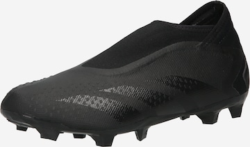 ADIDAS PERFORMANCE Soccer Cleats 'Predator Accuracy.3 Laceless Firm Ground' in Black: front