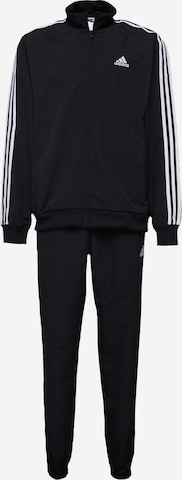 ADIDAS SPORTSWEAR Tréningruha '3-Stripes ' - fekete: elől