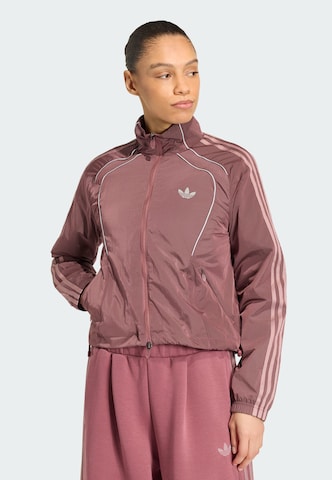 ADIDAS ORIGINALS Jacke 'Teamgeist' in Rot: Vorderseite