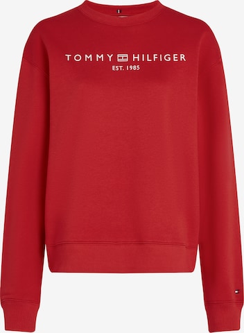 Sweat-shirt TOMMY HILFIGER en rouge : devant