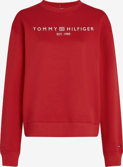 Bluză de molton TOMMY HILFIGER pe roșu intens / alb, Vizualizare produs