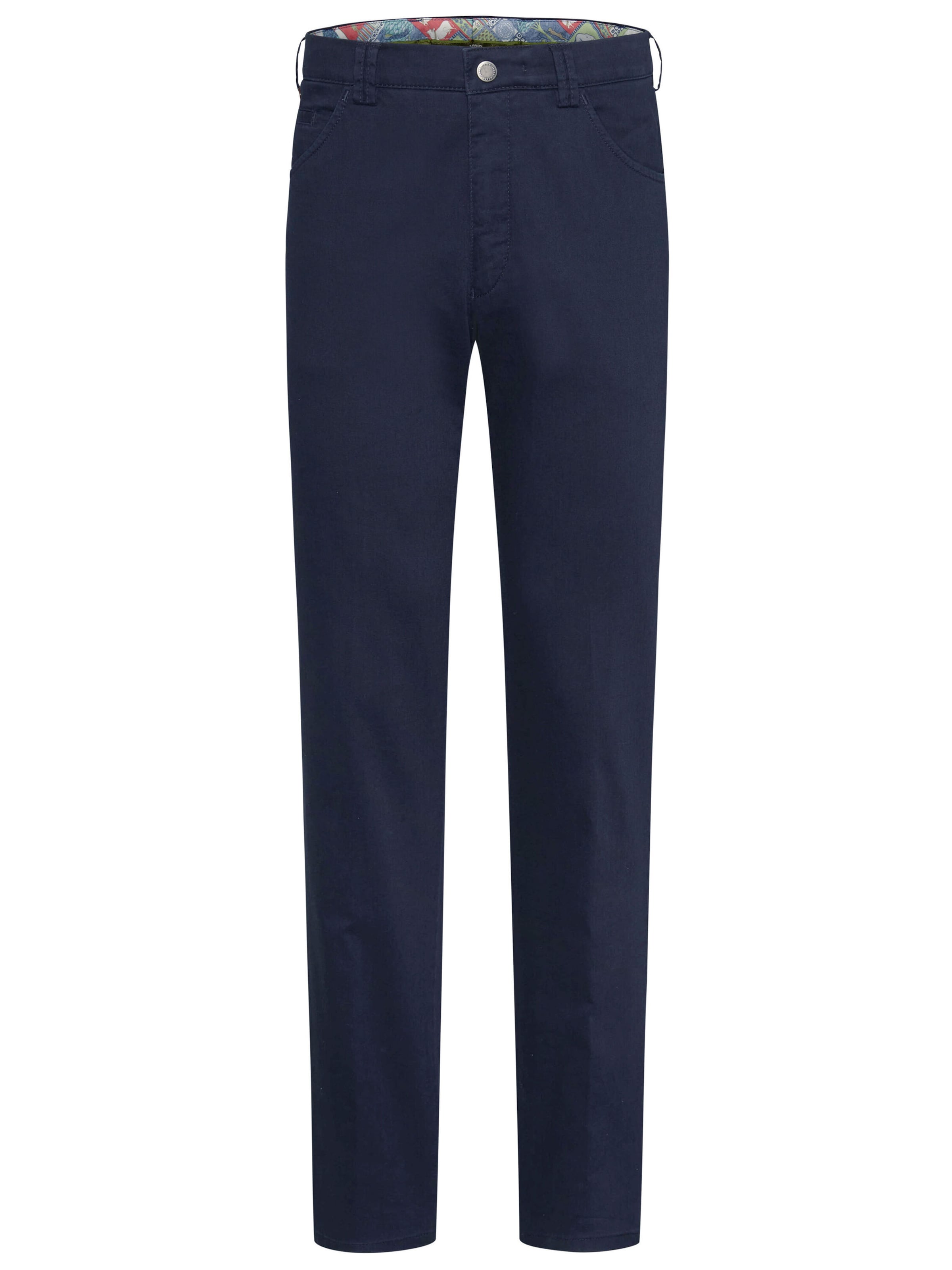 Meyer Hosen Regular Hose in Blau: Vorderseite
