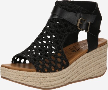 Blowfish Malibu - Sandalias 'LORRAH' en negro: frente