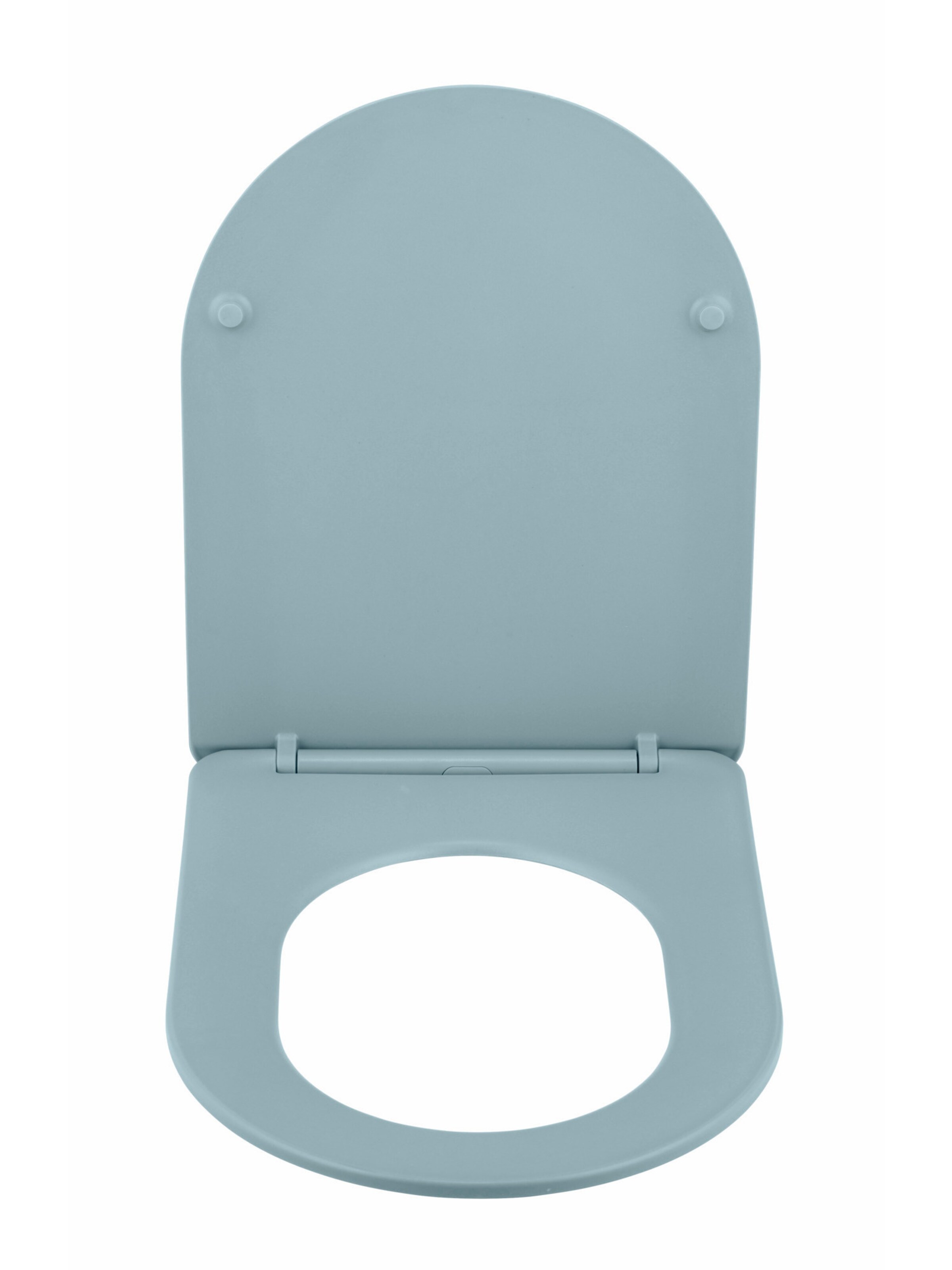 Wenko WC-Sitz 'Galati' in Blau