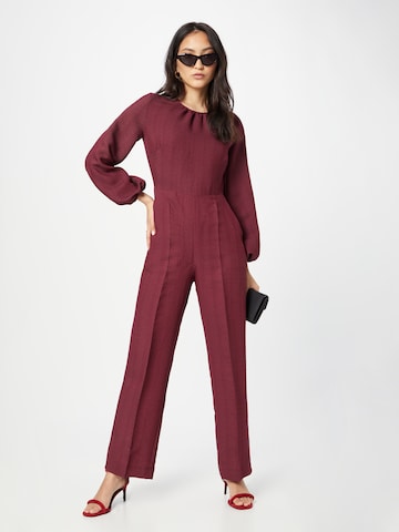 Closet London Jumpsuit in Red