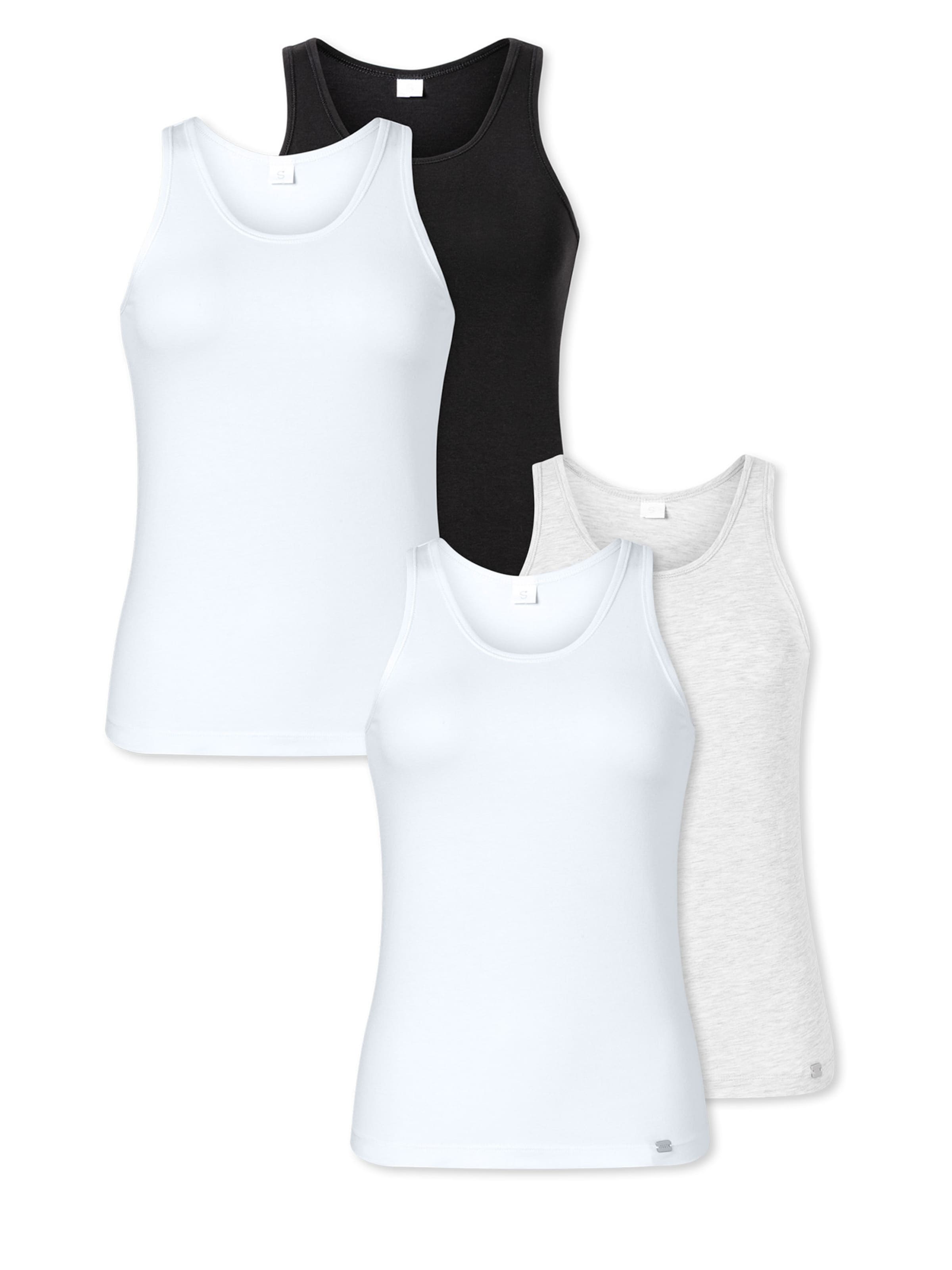 ELLE Tanktop ' ELLE SUPER SOFT ' in Mischfarben: Vorderseite