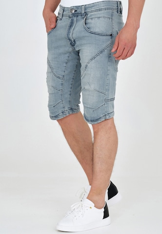 INDICODE JEANS Regular Jeans 'Leon' in Blue