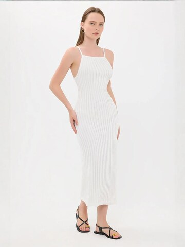 Hiccup Gebreide jurk in Wit