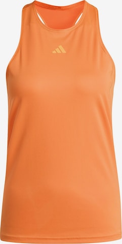 ADIDAS PERFORMANCE Спортивный топ 'CLUB' в Оранжевый: спереди
