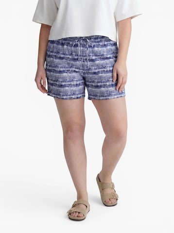 ONLY Carmakoma - regular Pantalón 'CARHAVANA' en azul