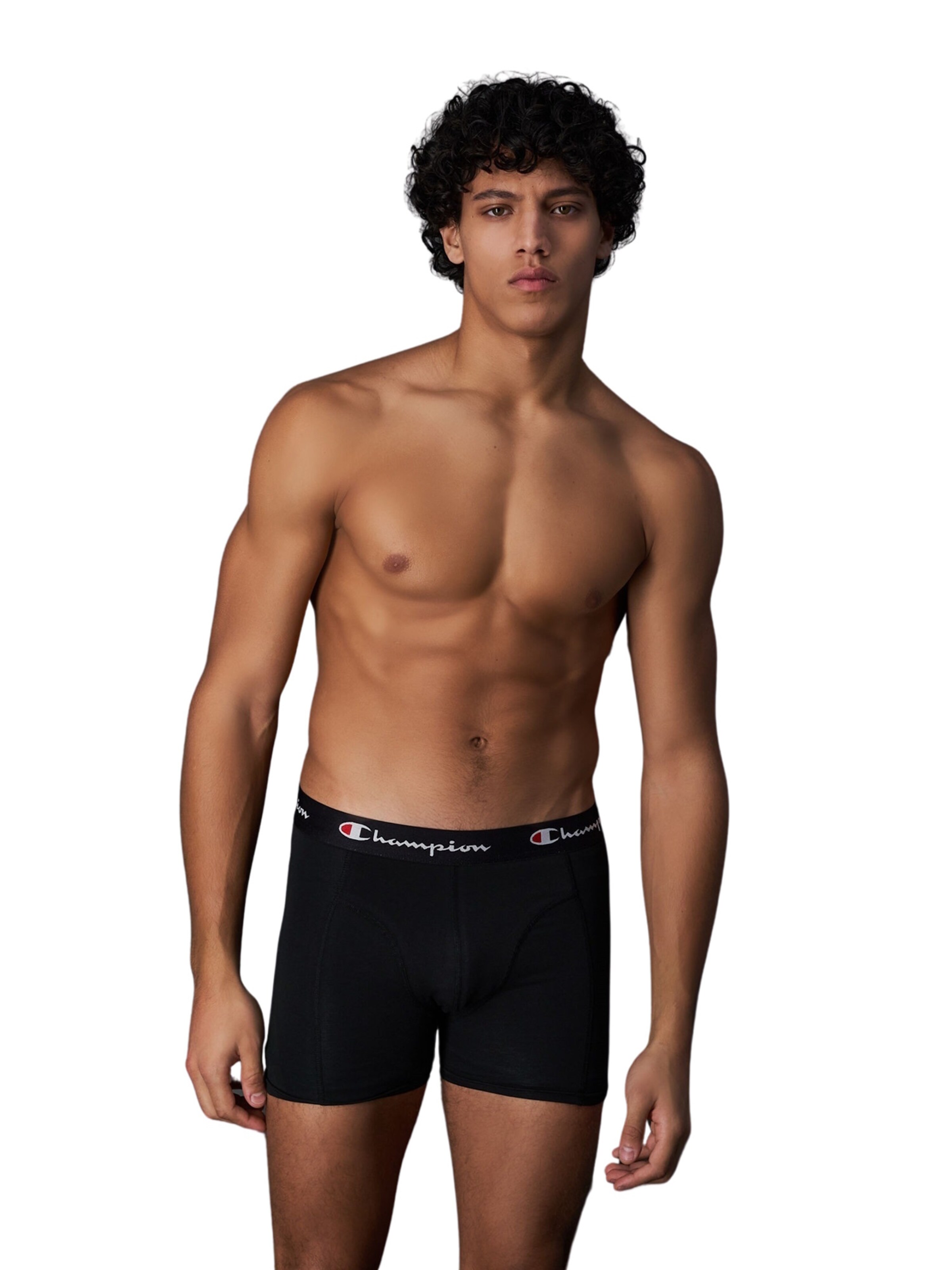 Champion Authentic Athletic Apparel Μποξεράκι σε μαύρο: μπροστά