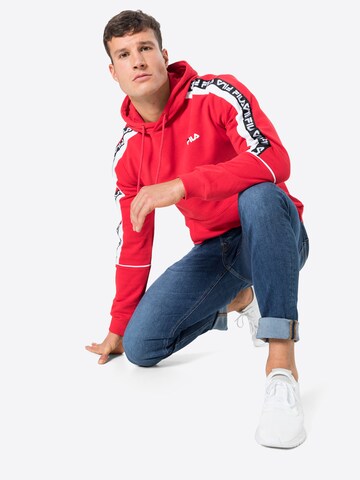 FILA Regular fit Sweatshirt 'TEFO' i röd