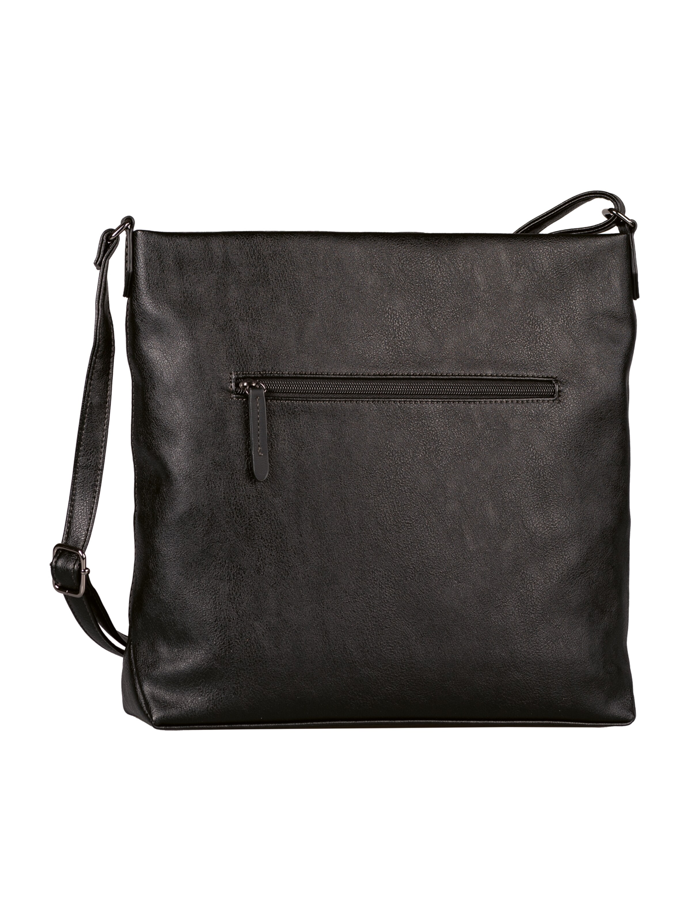 TOM TAILOR Shoulder bag 'Gia' in Black