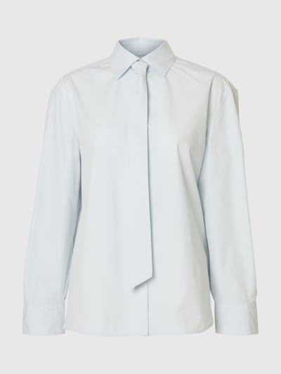 SELECTED Blouse in de kleur Lichtblauw, Productweergave
