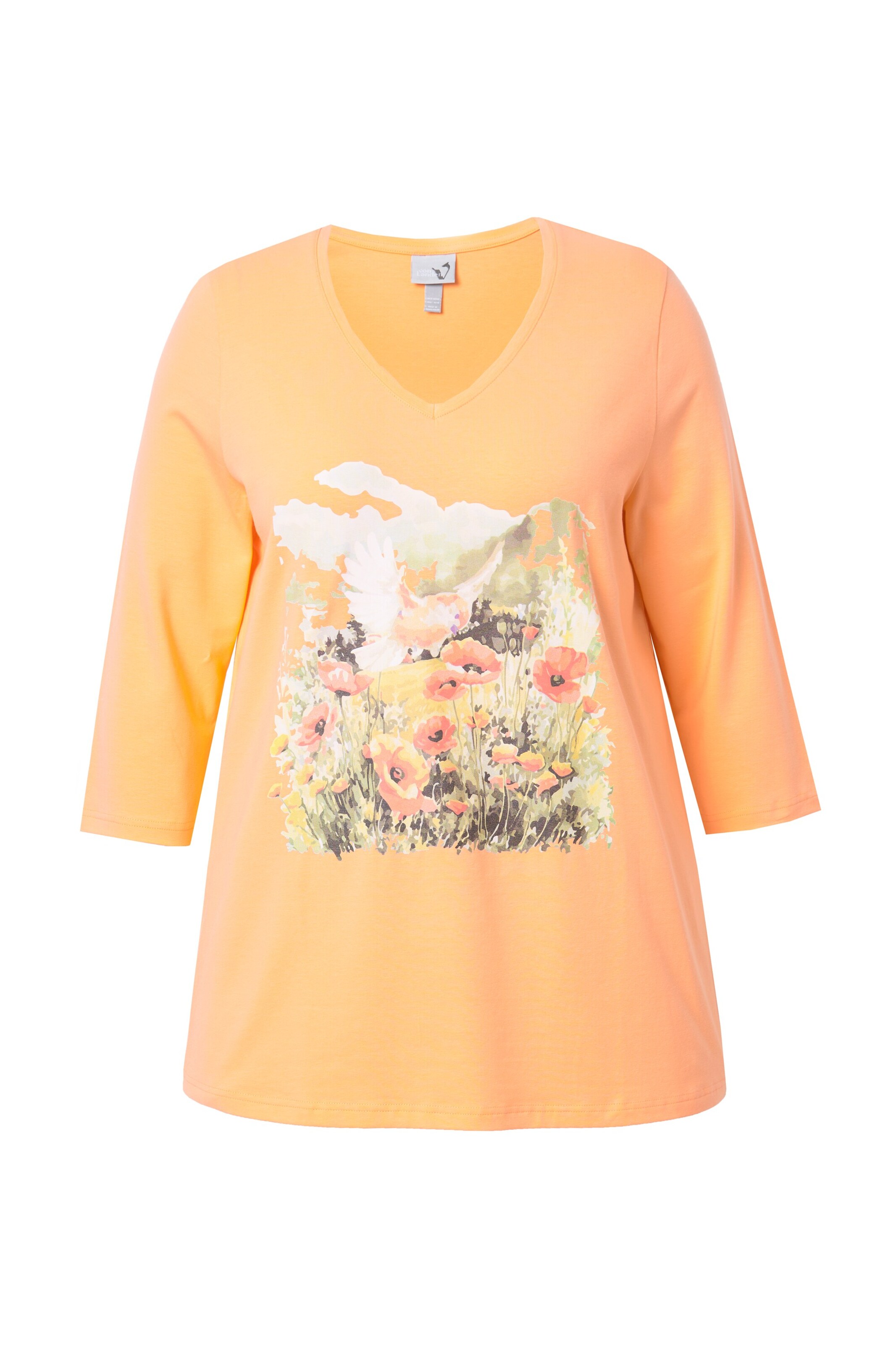 Ulla Popken Shirt in Orange: Vorderseite