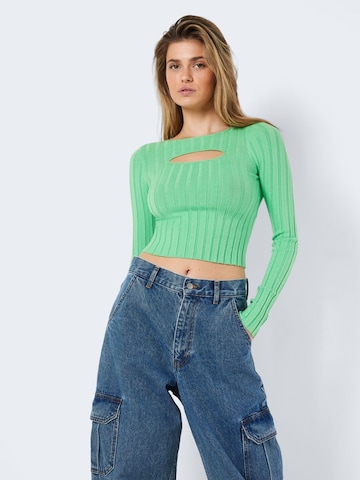 Noisy may Sweater 'FREY' in Green: front