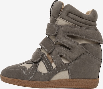 Sneaker înalt 'Mavis' de la STEVE MADDEN pe maro: față