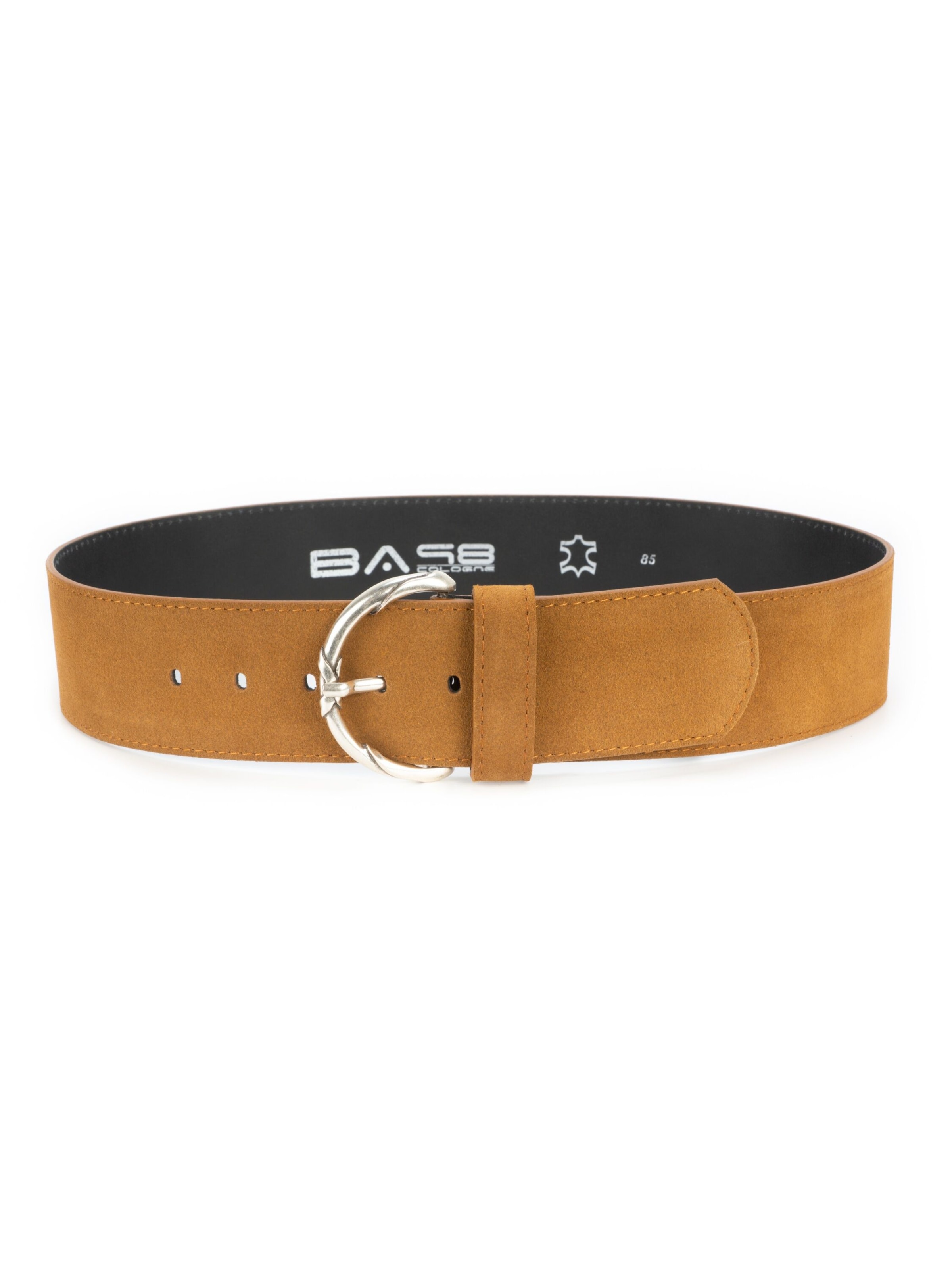 Ceinture BA98 en marron : devant