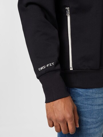 NIKE Sportsweatshirt in Zwart