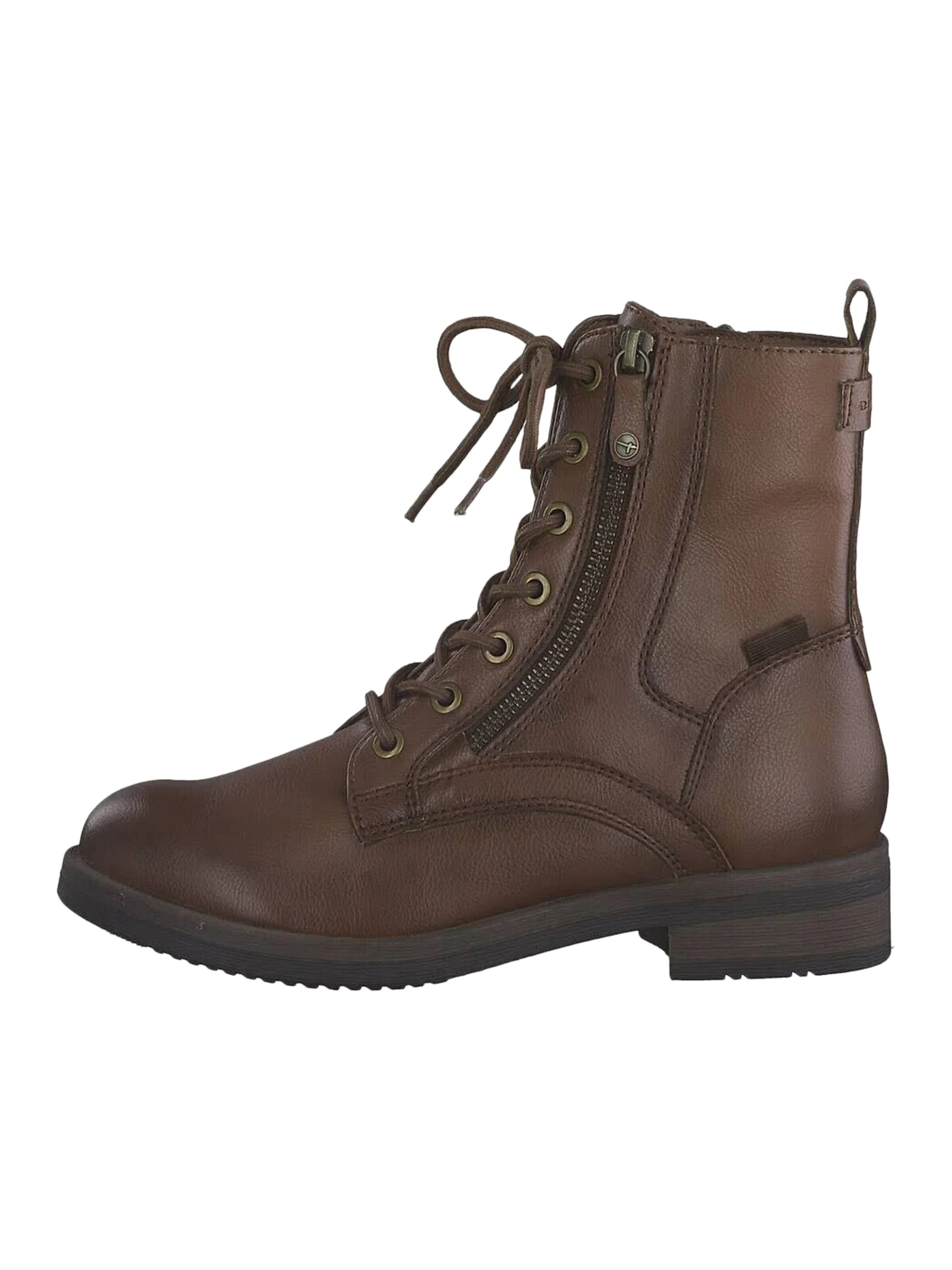 Bottines à lacets Tamaris en marron