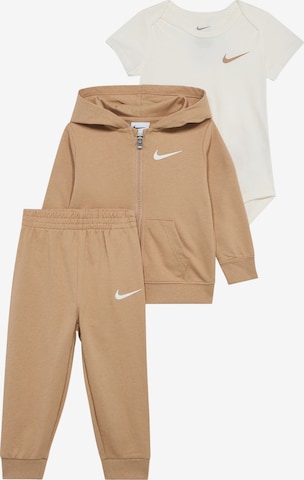 Nike Sportswear Setti värissä beige: etupuoli