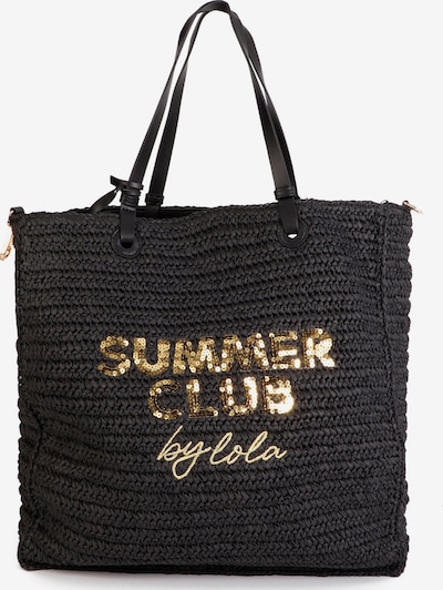 Lola Casademunt Rantakassi värissä kulta / musta, Tuotenäkymä