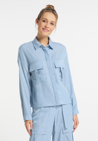 DreiMaster Vintage - Blusa en azul: frente