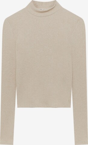 Pull&Bear Pullover i beige: forside