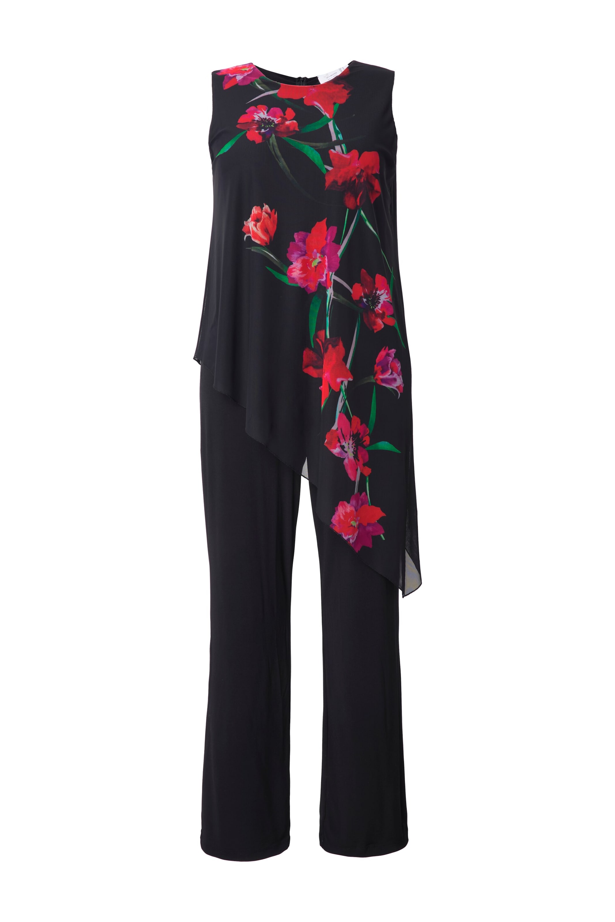 MIAMODA Jumpsuit in Rood: voorkant