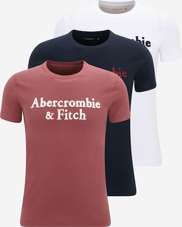 Abercrombie & Fitch Футболка в Синий: спереди