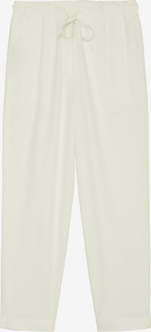 Effilé Pantalon Marc O'Polo en blanc : devant