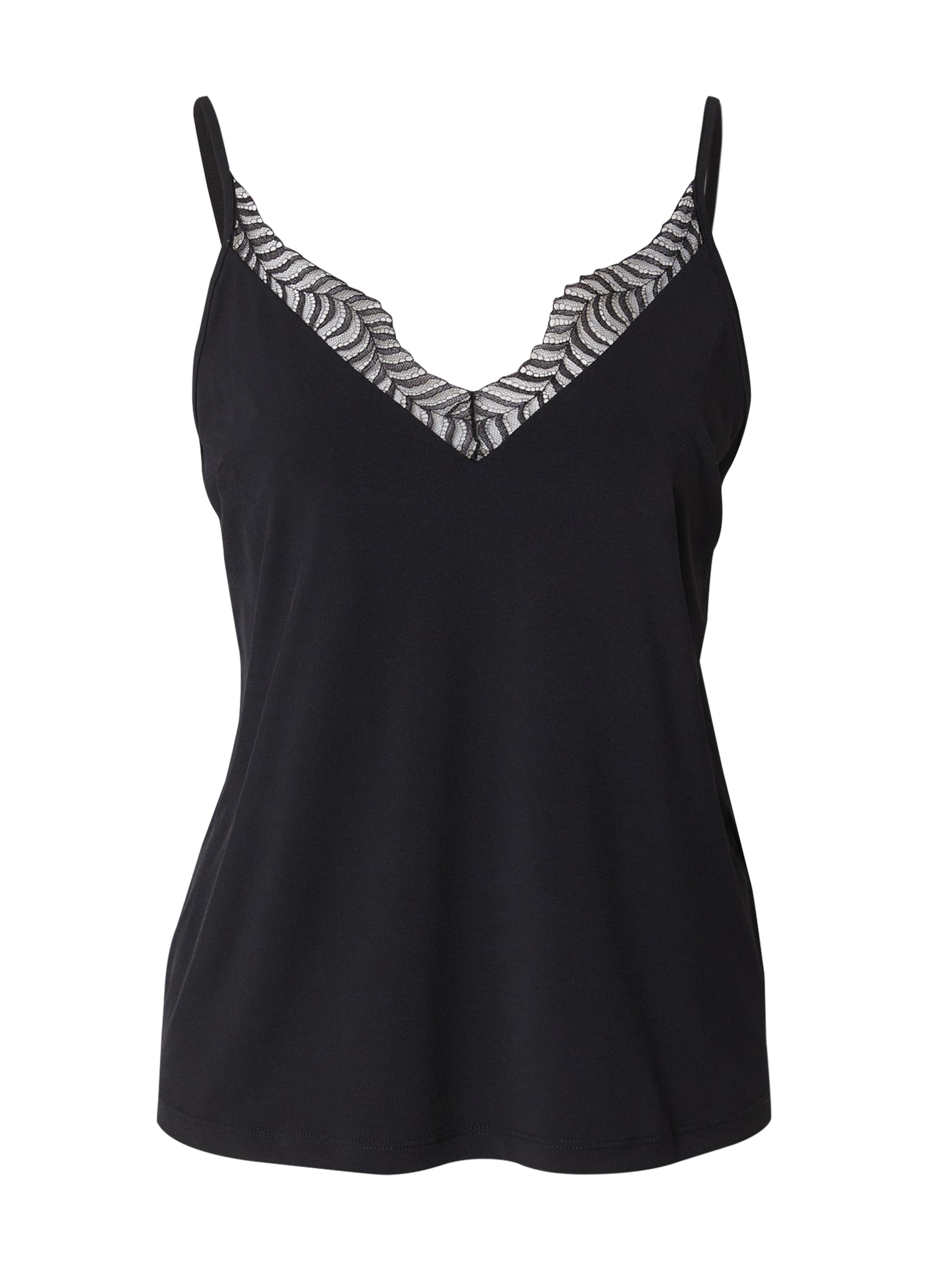 ABOUT YOU Top 'Lisette' in Black: front