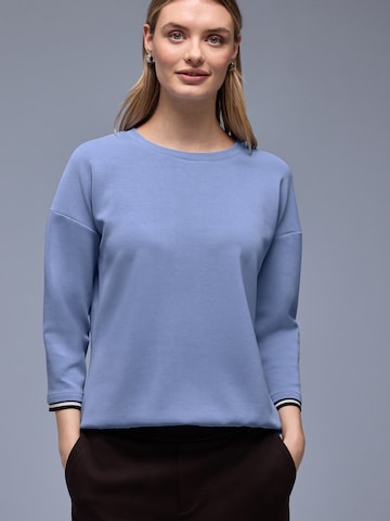 STREET ONE T-shirt i blå: framsida