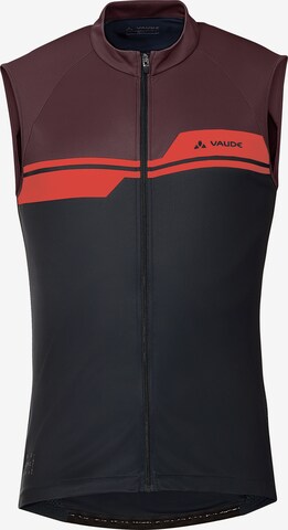 VAUDE Sports Vest 'Posta' in Black: front