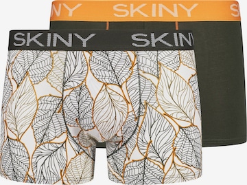 Boxers Skiny en vert : devant