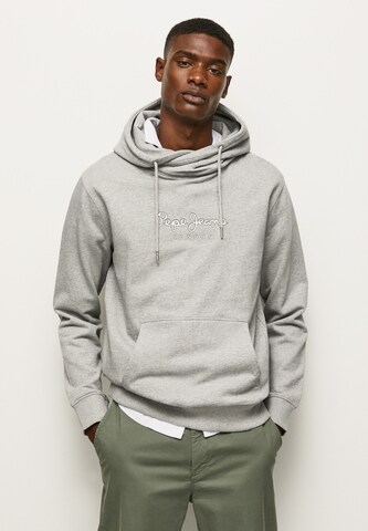 Pepe Jeans Sweatshirt 'EDWARD' in Grey: front