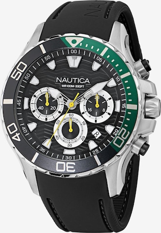 NAUTICA Analogt ur i sort: forside
