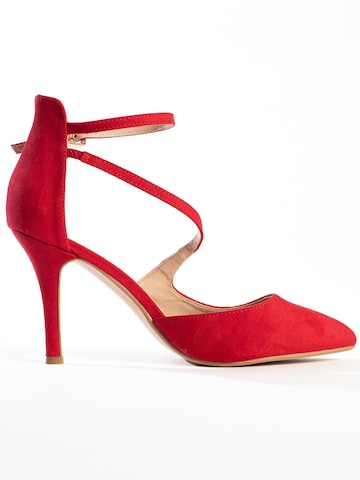Celena Официални дамски обувки 'Cinthya' в червено