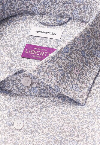Coupe slim Chemise business 'Schwarze Rose' SEIDENSTICKER en mélange de couleurs