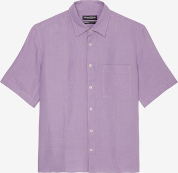 Marc O'Polo Regular fit Button Up Shirt in Purple: front